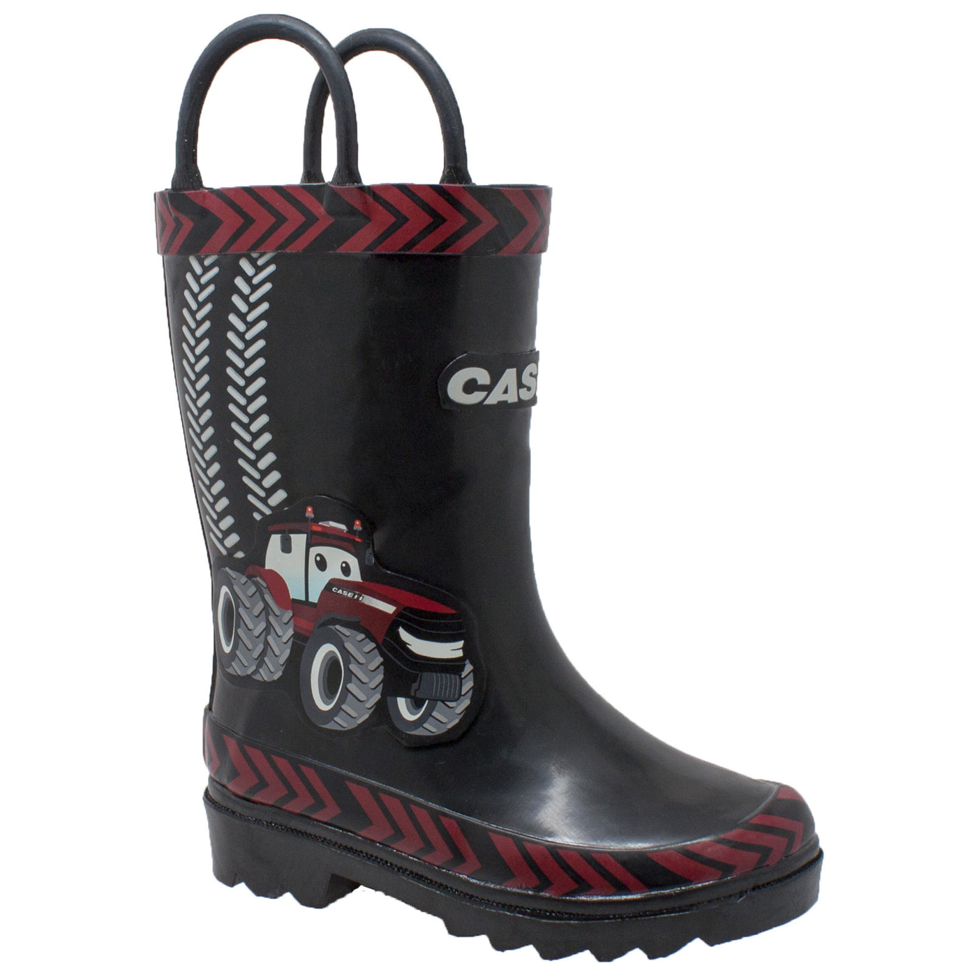 Toddler's 3D "Big Red" Rubber Boot Black - CI-5003 - Shop Genuine Leather men & women's boots online | AdTecFootWear