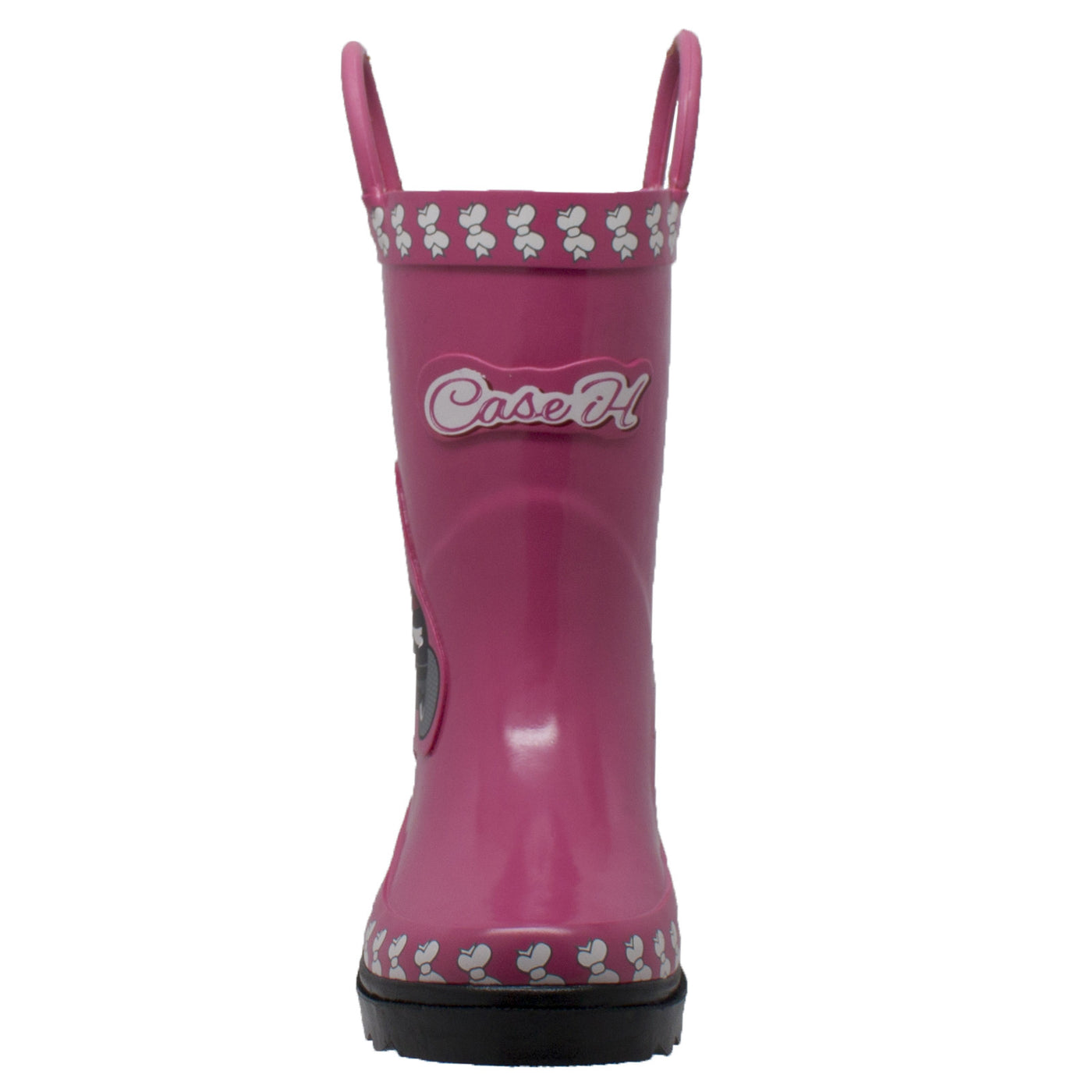 Toddler's 3D "Fern Farmall" Rubber Boot Pink - CI-5004 - Shop Genuine Leather men & women's boots online | AdTecFootWear