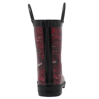 Toddler's Camo Rubber Boot Red - CI-5005 - Shop Genuine Leather men & women's boots online | AdTecFootWear