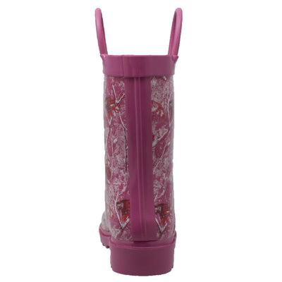 Toddler's Camo Rubber Boot Pink - CI-5006 - Shop Genuine Leather men & women's boots online | AdTecFootWear