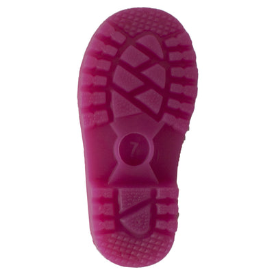 Toddler's PVC Boot with Light-Up Outsole Pink - CI-5009 - Shop Genuine Leather men & women's boots online | AdTecFootWear