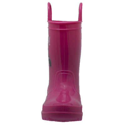 Toddler's PVC Boot with Light-Up Outsole Pink - CI-5009 - Shop Genuine Leather men & women's boots online | AdTecFootWear