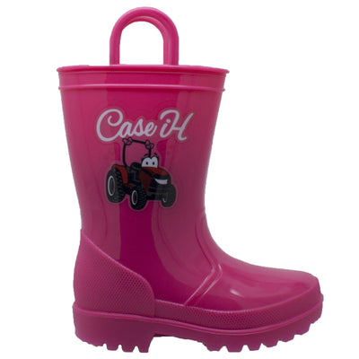 Toddler's PVC Boot with Light-Up Outsole Pink - CI-5009 - Shop Genuine Leather men & women's boots online | AdTecFootWear