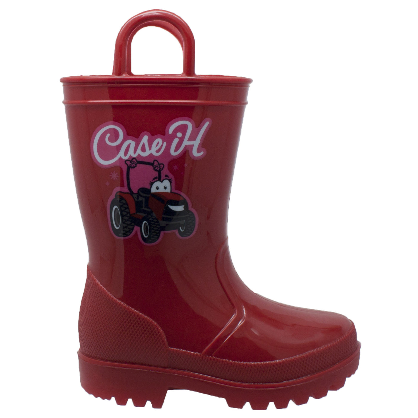 Toddler's PVC Boot with Light-Up Outsole Red - CI-5011 - Shop Genuine Leather men & women's boots online | AdTecFootWear