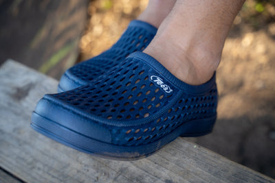 Men's 4" Relax Aqua Tecs Garden Shoes - 9909 - Shop Genuine Leather men & women's boots online | AdTecFootWear