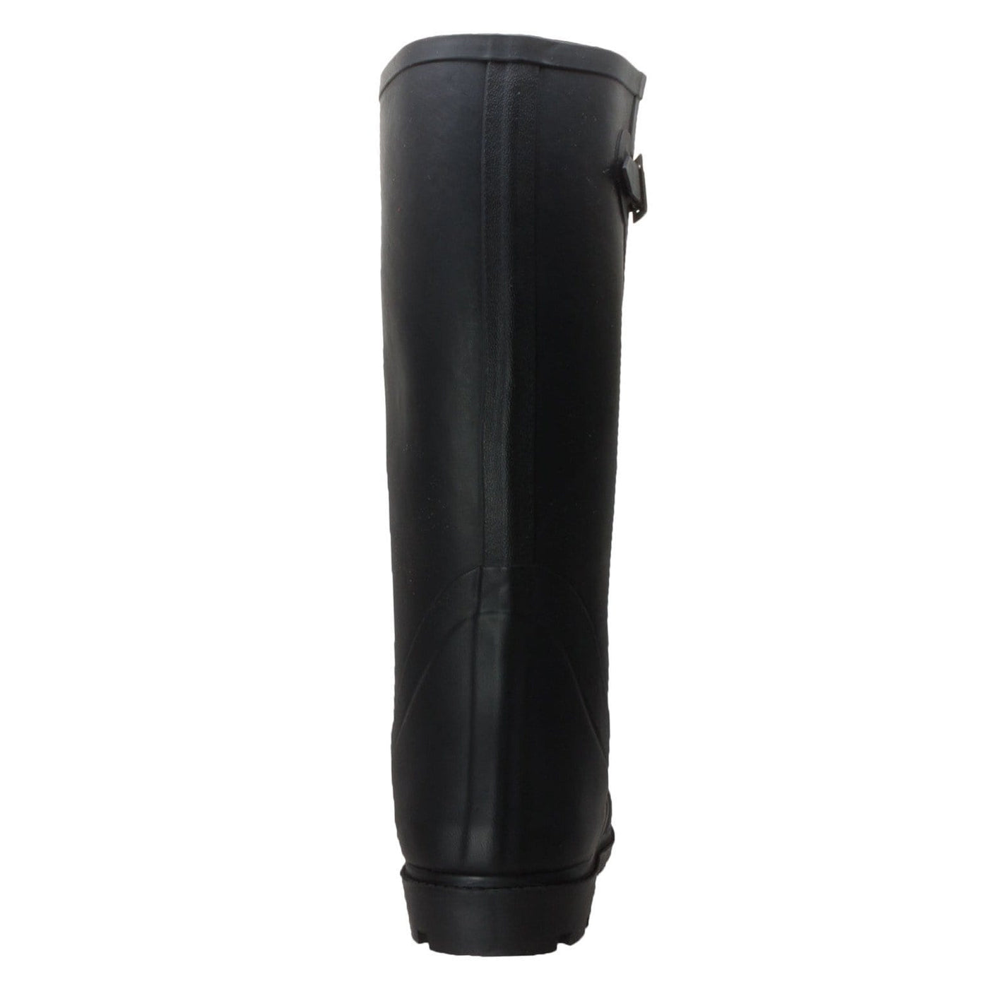 Men's Expandable Calf Rubber Boot Black - IH-1002 - Shop Genuine Leather men & women's boots online | AdTecFootWear