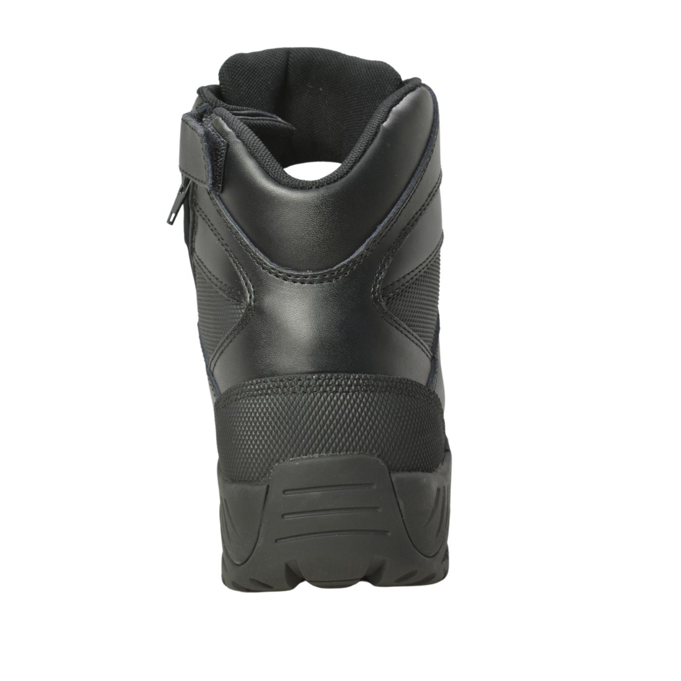 Urban PDU - Men's 6" Black Leather Side Zipper Tactical Boot - KT1001