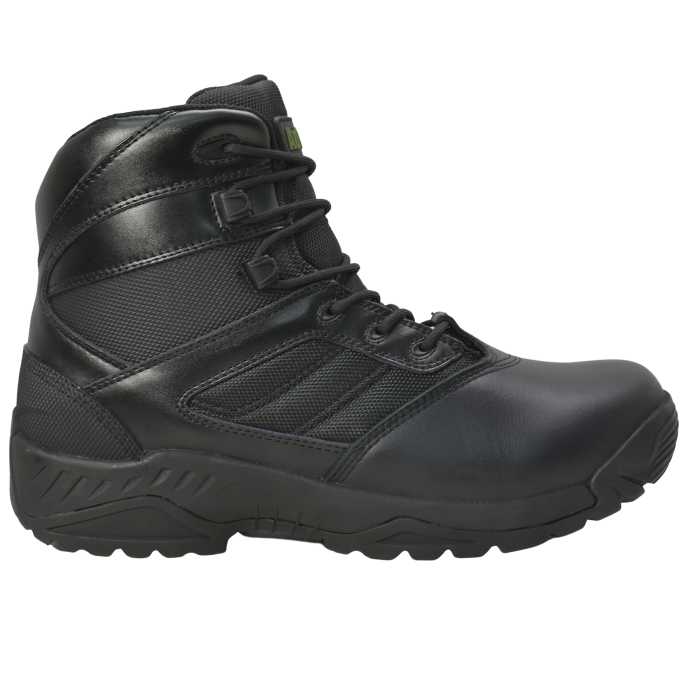 Urban PDU - Men's 6" Black Leather Side Zipper Tactical Boot - KT1001