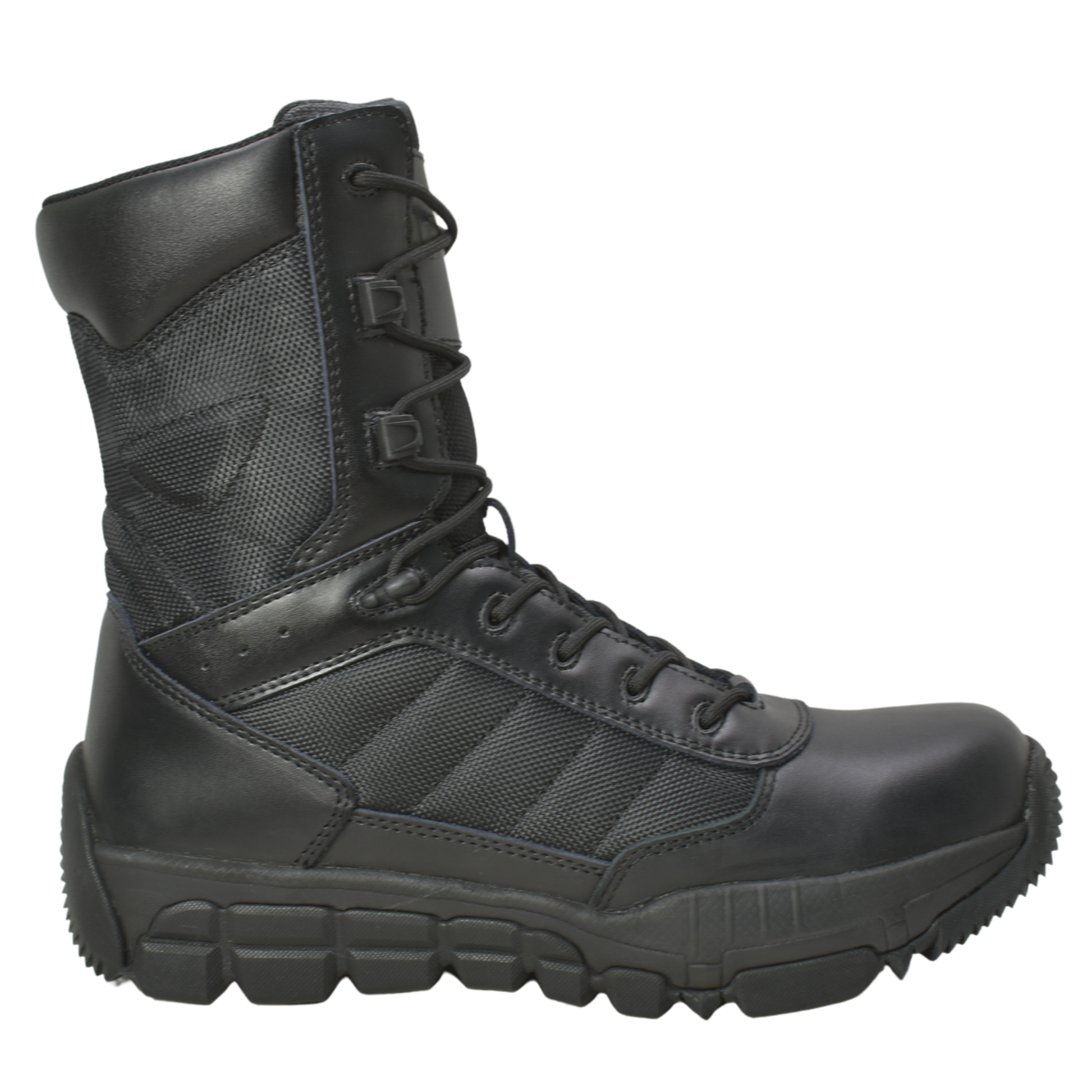 Urban PDU - Men's 9" Black Tactical Boot w/ Side Zipper - KT1004