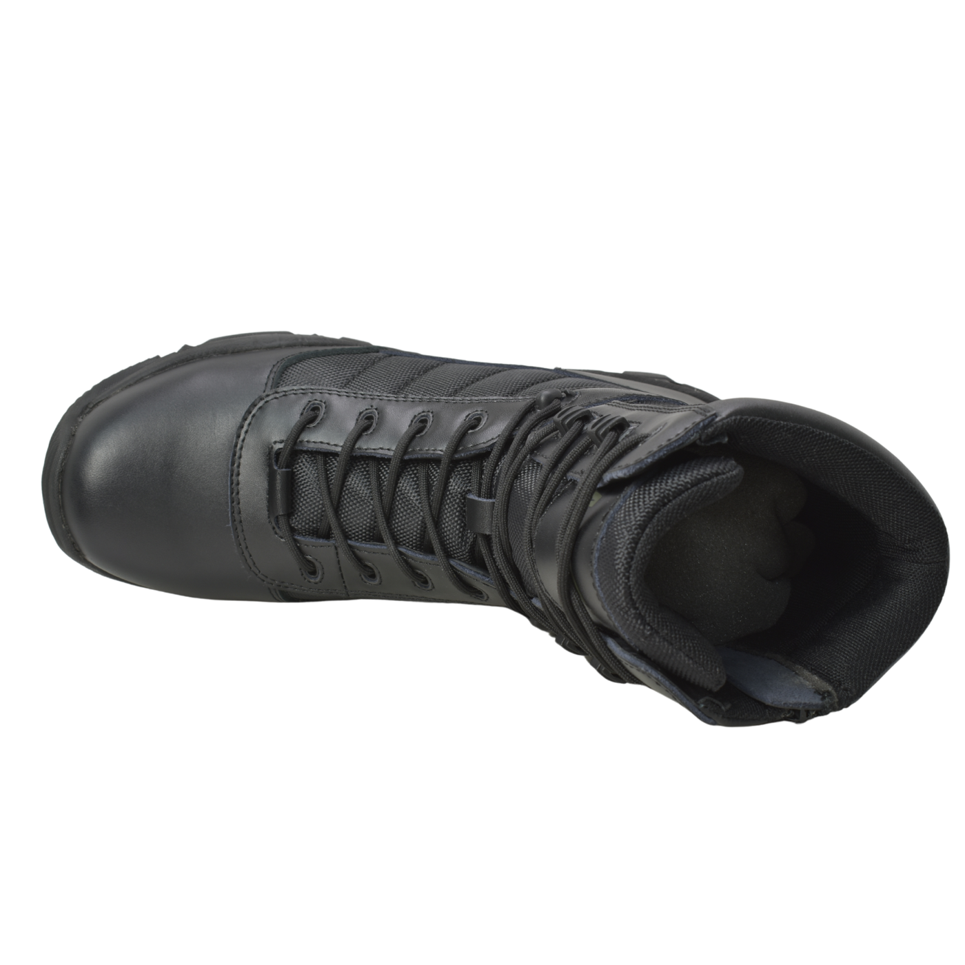 Urban PDU - Men's 9" Black Tactical Boot w/ Side Zipper - KT1004