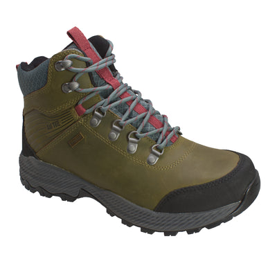 Men's 6" Olive Leather Waterproof Hiking boot- KT1008