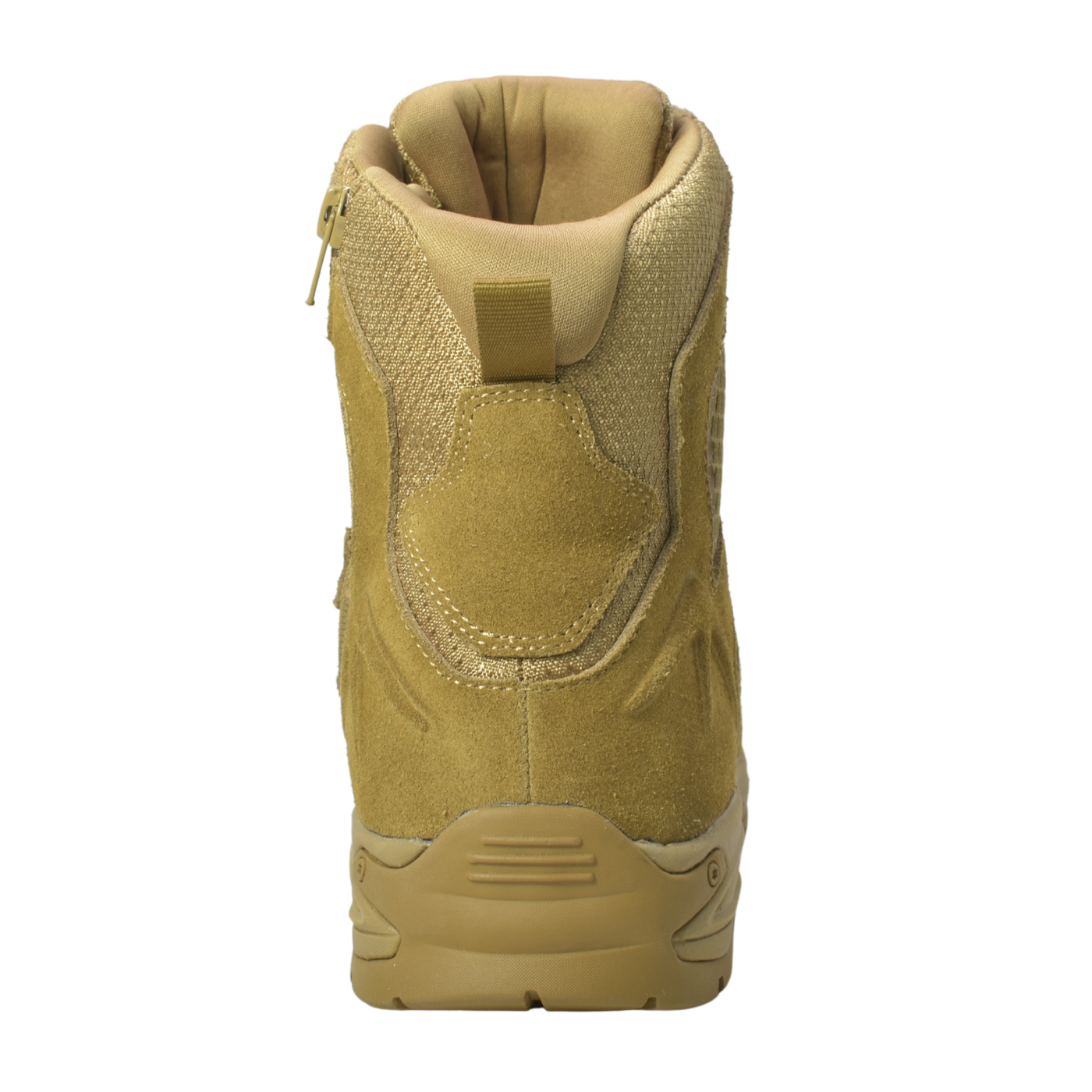 Sandbox - Men's 8" Coyote Suede Tactical Boot w/ Side Zipper & Waterproof membrane - KT1010