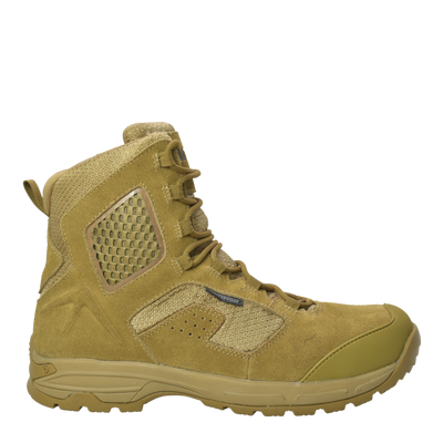 Sandbox - Men's 8" Coyote Suede Tactical Boot w/ Side Zipper & Waterproof membrane - KT1010