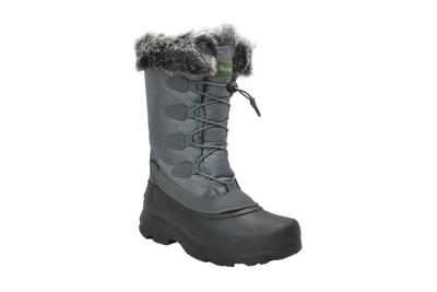 Women's Lace Grey Winter Boot - NH03-GR - Shop Genuine Leather men & women's boots online | AdTecFootWear