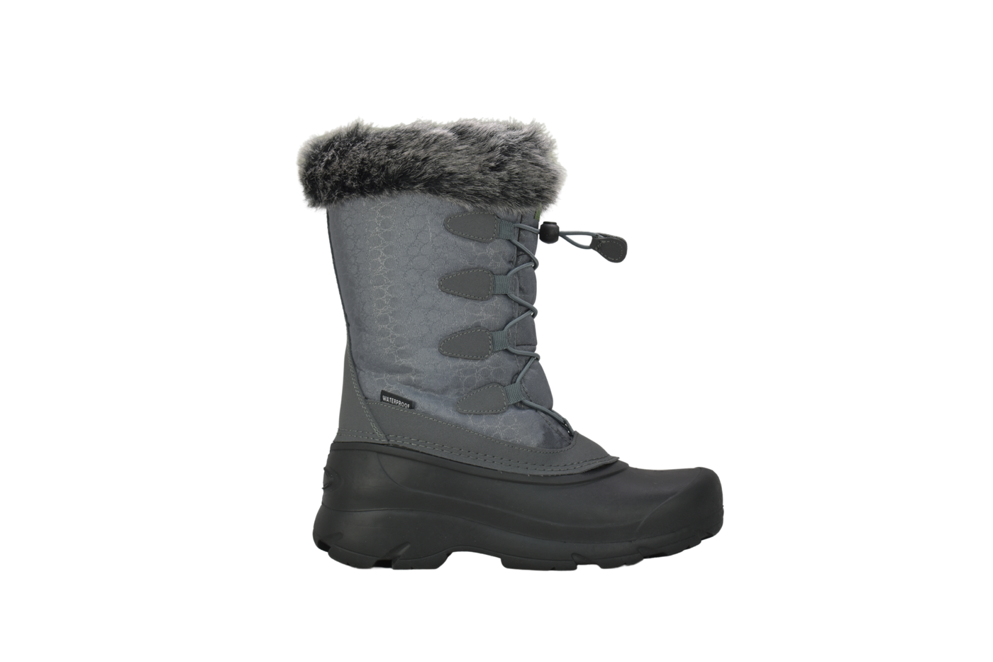 Women's Lace Grey Winter Boot - NH03-GR - Shop Genuine Leather men & women's boots online | AdTecFootWear