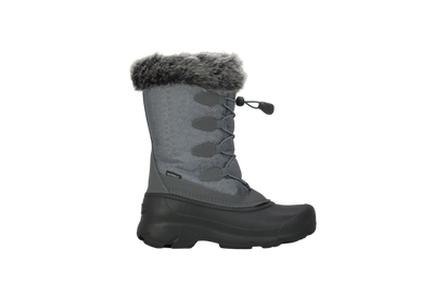 Women's Lace Grey Winter Boot - NH03-GR - Shop Genuine Leather men & women's boots online | AdTecFootWear